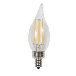 Candelabra Edge Filament Lamp