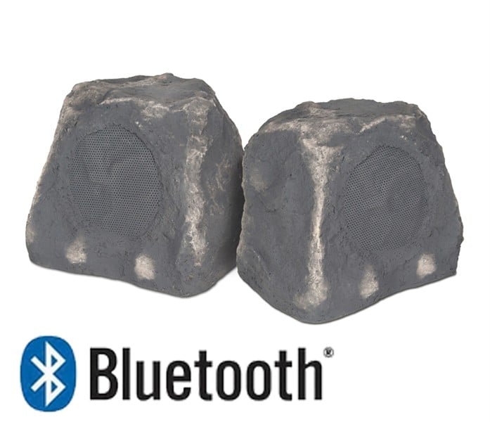 stoel Afgeschaft bijzonder BTR-150 Wireless Bluetooth Rock Speaker Pair - LandscapeLightingProducts.com