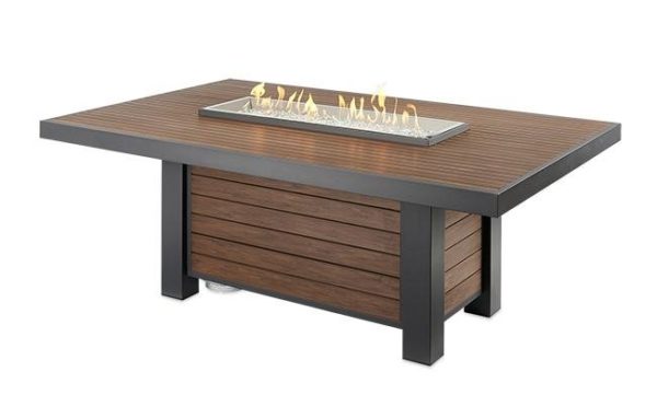 Kenwood Dining Height Gas Fire Pit Table