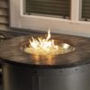 round fire pit table