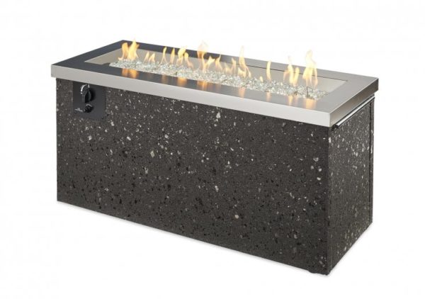 Stainless Steel Key Largo Gas Fire Pit Table