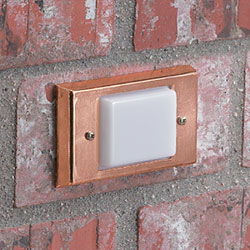 Solid Copper Step Light