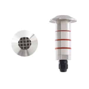 1″ Inground Recessed Round Louver by Wac Lighting